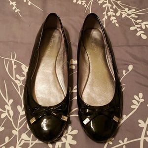 Coach Patent Leather Ballet Flats
